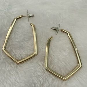 Kendra Scott Gold Hoops